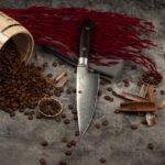 KATAHIRO KUBOTA Sense Μαχαίρι Chef 8" Damascus με Λαβή από Έβενο - Image 2